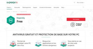 Antivirus gratuit Kaspersky